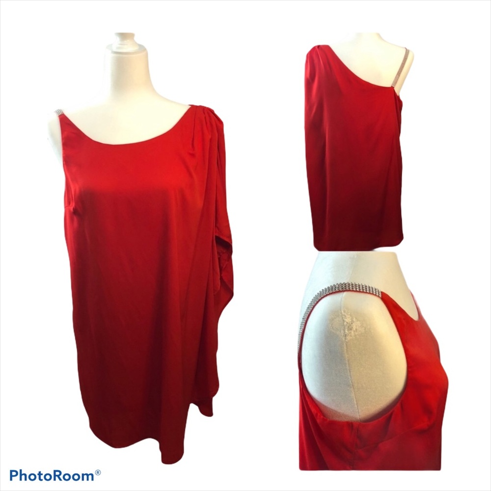 BOGO🖤 UMGEE RED HOT TUNIC OR DRESS RHINESTONE